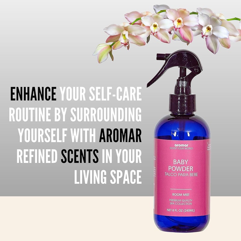 aromar Essential Room Mist and Fabric Spray with Natural Freshener Aromatherapy for a Fresh and Rejuvenated Home 8 oz Mulberry - Image 2